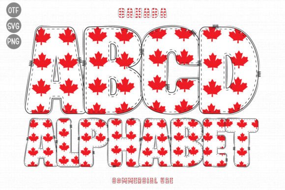 Canada: A Playful Color Font for Vibrant Designs