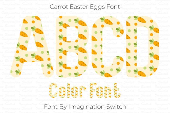 Carrot Easter: Vibrant Typography for Memorable Designs