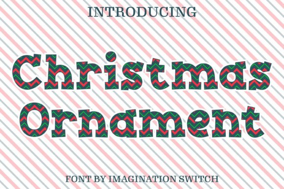 Christmas Ornament Font: Elevate Your Festive Designs