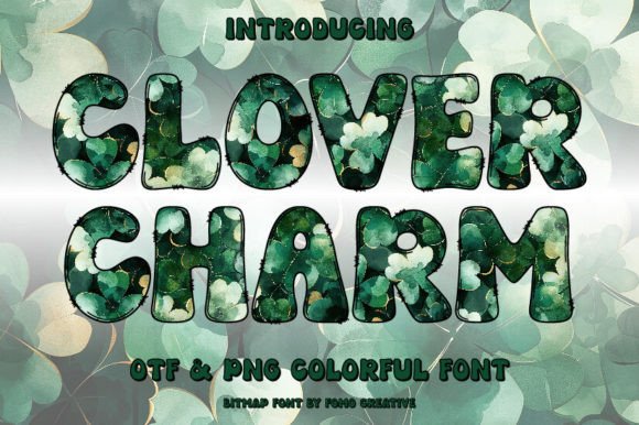Clover Charm: Elevating Design with Color Fonts
