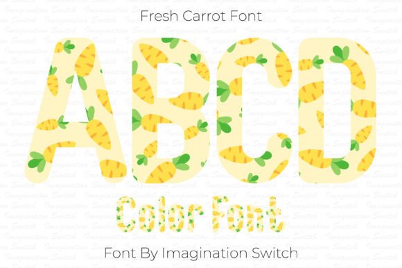 Fresh Carrot: A Typographic Spark for Modern Design