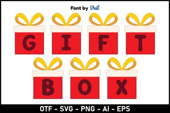 Giftbox: Elevate Your Creative Projects with Playful Typography