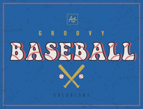 Groovy Baseball: A Retro Font for Modern Design