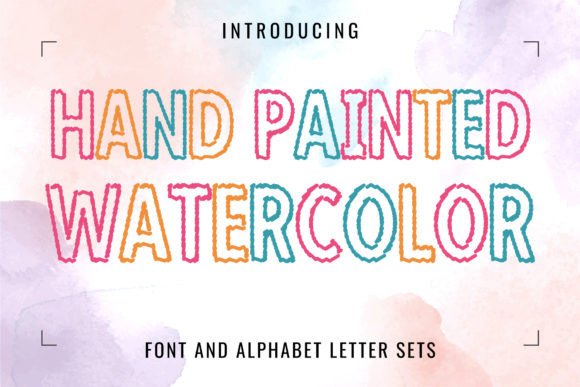Hand Painted Watercolor: A Font for Vibrant Visual Impact
