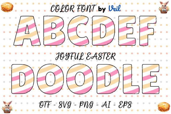Joyful Easter: A Font for Playful & Artistic Design