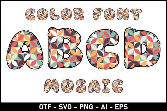 Mosaic: Whimsical Typography for Playful Design
