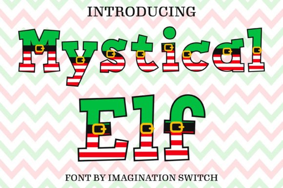 Mystical Elf: A Color Font for Creative Design