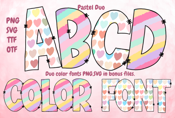 Pastel Duo: Infusing Whimsy and Color into Modern Design